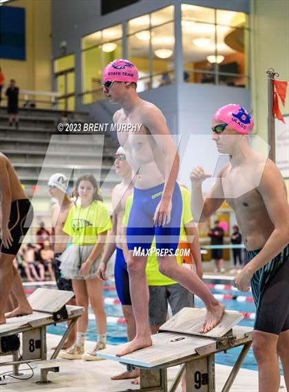 Thumbnail 1 in CHSAA 4A Boys Swimming - State Championship photogallery.