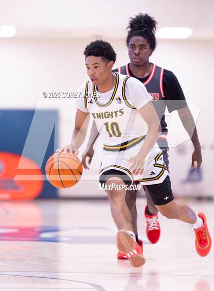 Thumbnail 3 in Central Gwinnett vs Dutchtown (OTRH Tip Off Classic) photogallery.