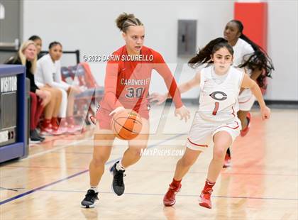 Thumbnail 1 in Carondelet vs. Centennial  (Nike Tournament of Champions) photogallery.