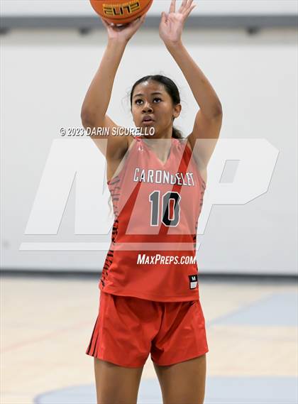 Thumbnail 1 in Carondelet vs. Centennial  (Nike Tournament of Champions) photogallery.