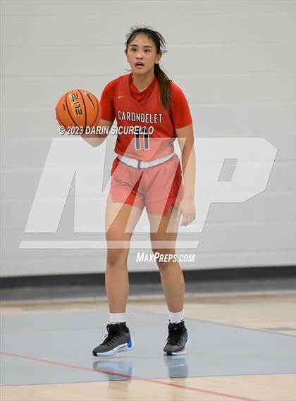 Thumbnail 1 in Carondelet vs. Centennial  (Nike Tournament of Champions) photogallery.