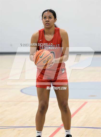 Thumbnail 3 in Carondelet vs. Centennial  (Nike Tournament of Champions) photogallery.