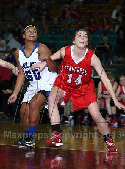 Thumbnail 2 in Grandview vs. Chaparral (CHSAA 5A Great 8) photogallery.