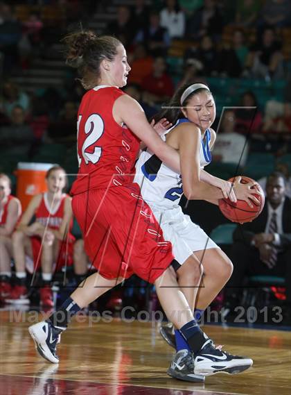 Thumbnail 2 in Grandview vs. Chaparral (CHSAA 5A Great 8) photogallery.