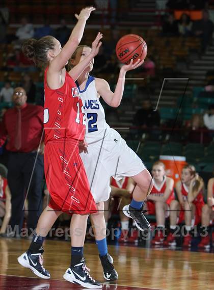 Thumbnail 3 in Grandview vs. Chaparral (CHSAA 5A Great 8) photogallery.