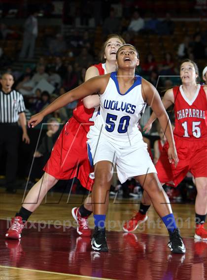Thumbnail 3 in Grandview vs. Chaparral (CHSAA 5A Great 8) photogallery.