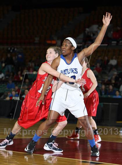 Thumbnail 2 in Grandview vs. Chaparral (CHSAA 5A Great 8) photogallery.