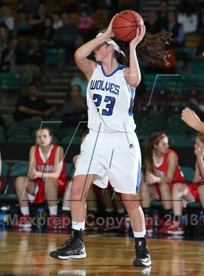 Thumbnail 1 in Grandview vs. Chaparral (CHSAA 5A Great 8) photogallery.