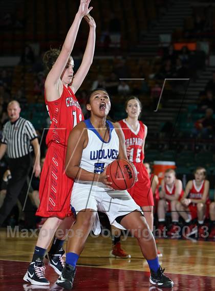 Thumbnail 2 in Grandview vs. Chaparral (CHSAA 5A Great 8) photogallery.