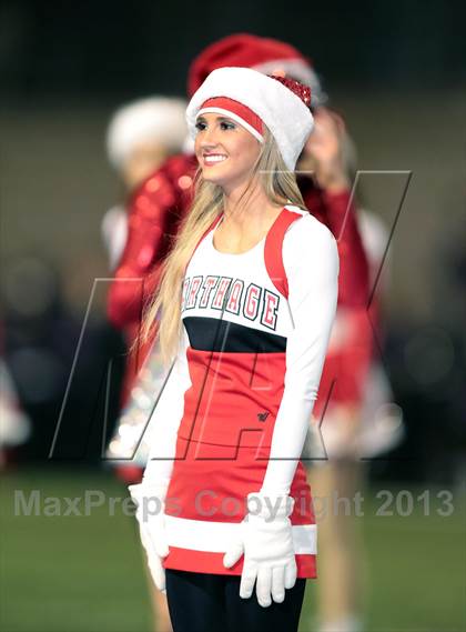 Thumbnail 2 in La Grange vs. Carthage (UIL 3A D1 Semifinal Playoff) photogallery.