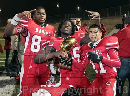 Thumbnail 3 in La Grange vs. Carthage (UIL 3A D1 Semifinal Playoff) photogallery.