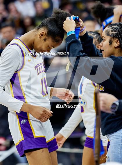 Thumbnail 2 in Santiago vs. Oakland Tech (CIF State D1 Final - Pregame/Postgame) photogallery.