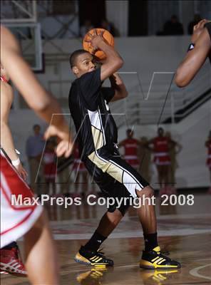 Thumbnail 1 in Commerce vs Central (Spalding Hoophall Classic) photogallery.
