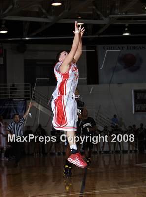 Thumbnail 2 in Commerce vs Central (Spalding Hoophall Classic) photogallery.