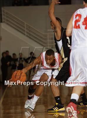 Thumbnail 1 in Commerce vs Central (Spalding Hoophall Classic) photogallery.