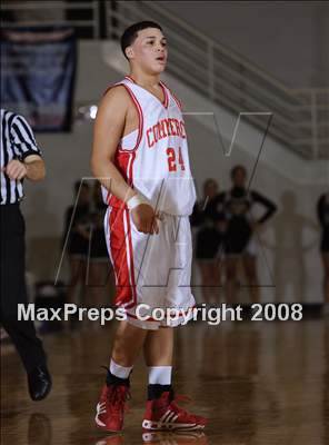 Thumbnail 3 in Commerce vs Central (Spalding Hoophall Classic) photogallery.