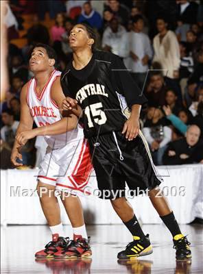 Thumbnail 1 in Commerce vs Central (Spalding Hoophall Classic) photogallery.