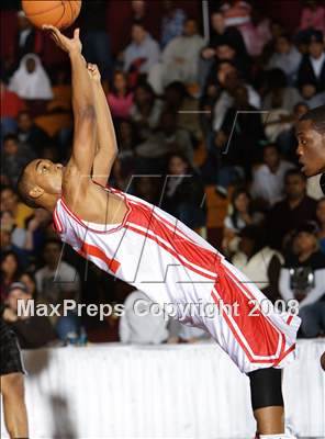 Thumbnail 2 in Commerce vs Central (Spalding Hoophall Classic) photogallery.