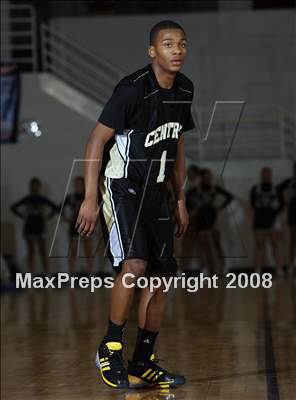 Thumbnail 3 in Commerce vs Central (Spalding Hoophall Classic) photogallery.