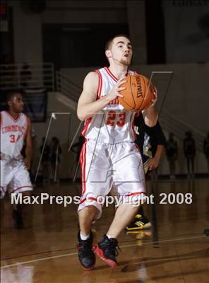 Thumbnail 2 in Commerce vs Central (Spalding Hoophall Classic) photogallery.