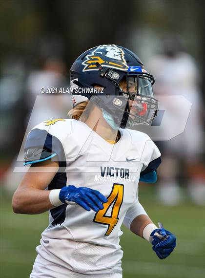 Thumbnail 3 in Victor @ McQuaid Jesuit (NYSPHSAA Section 5 Class AA Football Final) photogallery.