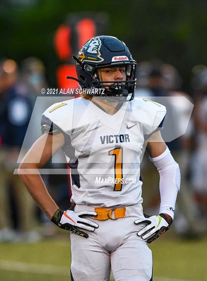 Thumbnail 3 in Victor @ McQuaid Jesuit (NYSPHSAA Section 5 Class AA Football Final) photogallery.