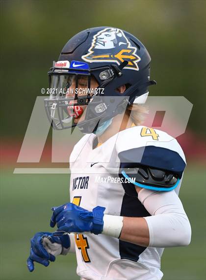 Thumbnail 1 in Victor @ McQuaid Jesuit (NYSPHSAA Section 5 Class AA Football Final) photogallery.