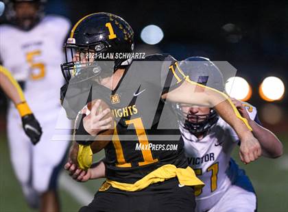 Thumbnail 3 in Victor @ McQuaid Jesuit (NYSPHSAA Section 5 Class AA Football Final) photogallery.