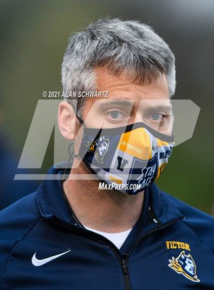 Thumbnail 2 in Victor @ McQuaid Jesuit (NYSPHSAA Section 5 Class AA Football Final) photogallery.
