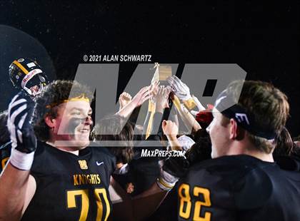 Thumbnail 1 in Victor @ McQuaid Jesuit (NYSPHSAA Section 5 Class AA Football Final) photogallery.
