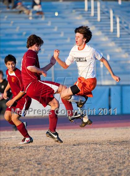 Thumbnail 3 in Salpointe Catholic vs. Cienega (Chris Mair Tournament) photogallery.
