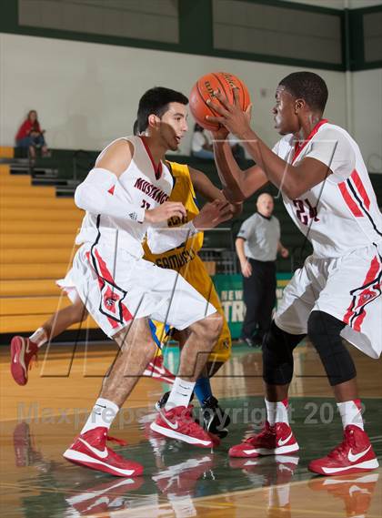 Thumbnail 2 in Creekview vs Samuel (Carrollton-Farmers Branch Basketball Classic) photogallery.