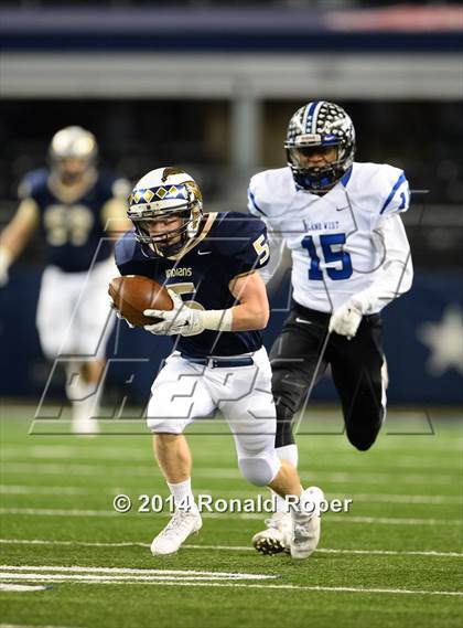 Thumbnail 2 in Keller vs. Plano West (UIL 6A Divion 1 Region 1 Bi-District Playoff) photogallery.