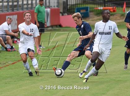 Thumbnail 1 in Covenant Day vs Myers Park (Soccer for a Cure) photogallery.