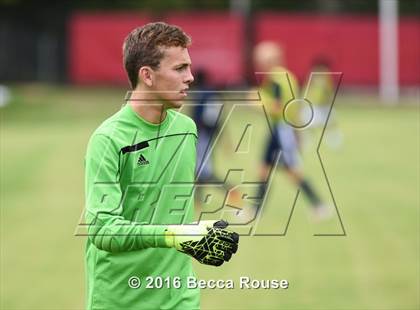 Thumbnail 1 in Covenant Day vs Myers Park (Soccer for a Cure) photogallery.