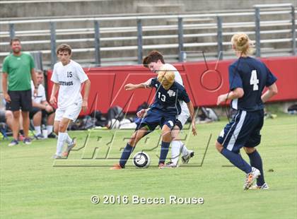 Thumbnail 2 in Covenant Day vs Myers Park (Soccer for a Cure) photogallery.