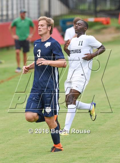 Thumbnail 3 in Covenant Day vs Myers Park (Soccer for a Cure) photogallery.