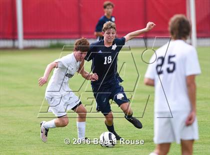 Thumbnail 3 in Covenant Day vs Myers Park (Soccer for a Cure) photogallery.