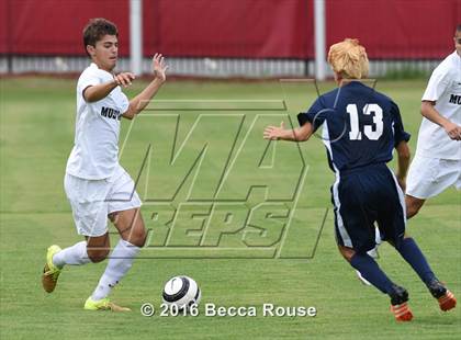 Thumbnail 3 in Covenant Day vs Myers Park (Soccer for a Cure) photogallery.