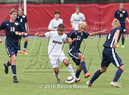 Thumbnail 1 in Covenant Day vs Myers Park (Soccer for a Cure) photogallery.