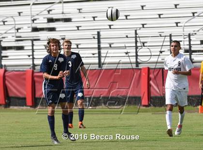 Thumbnail 3 in Covenant Day vs Myers Park (Soccer for a Cure) photogallery.