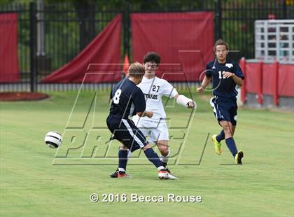 Thumbnail 1 in Covenant Day vs Myers Park (Soccer for a Cure) photogallery.