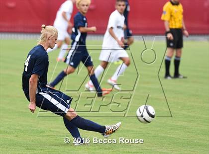 Thumbnail 1 in Covenant Day vs Myers Park (Soccer for a Cure) photogallery.