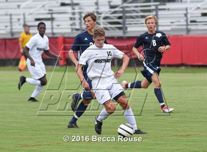 Thumbnail 1 in Covenant Day vs Myers Park (Soccer for a Cure) photogallery.
