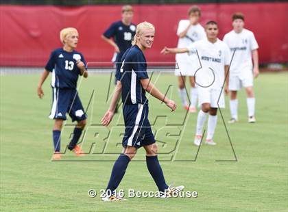 Thumbnail 3 in Covenant Day vs Myers Park (Soccer for a Cure) photogallery.