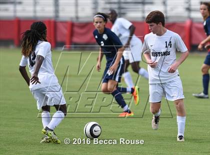 Thumbnail 1 in Covenant Day vs Myers Park (Soccer for a Cure) photogallery.