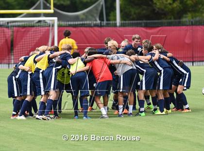 Thumbnail 1 in Covenant Day vs Myers Park (Soccer for a Cure) photogallery.
