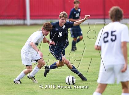 Thumbnail 2 in Covenant Day vs Myers Park (Soccer for a Cure) photogallery.