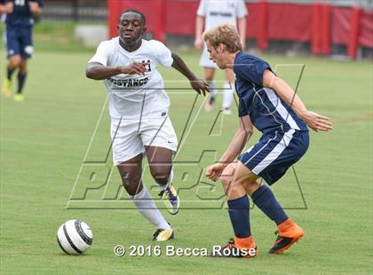 Thumbnail 2 in Covenant Day vs Myers Park (Soccer for a Cure) photogallery.