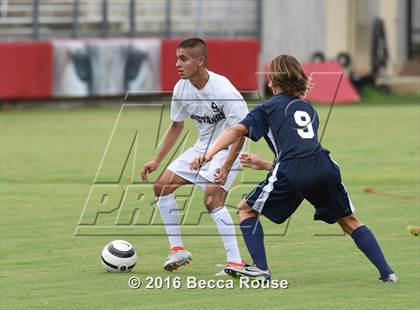 Thumbnail 1 in Covenant Day vs Myers Park (Soccer for a Cure) photogallery.